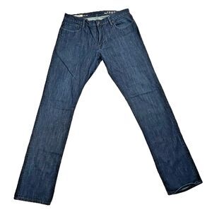 Gap 1969 Skinny Jeans Mens 32 x 32 Dark Wash Casual Cotton Preppy Every day